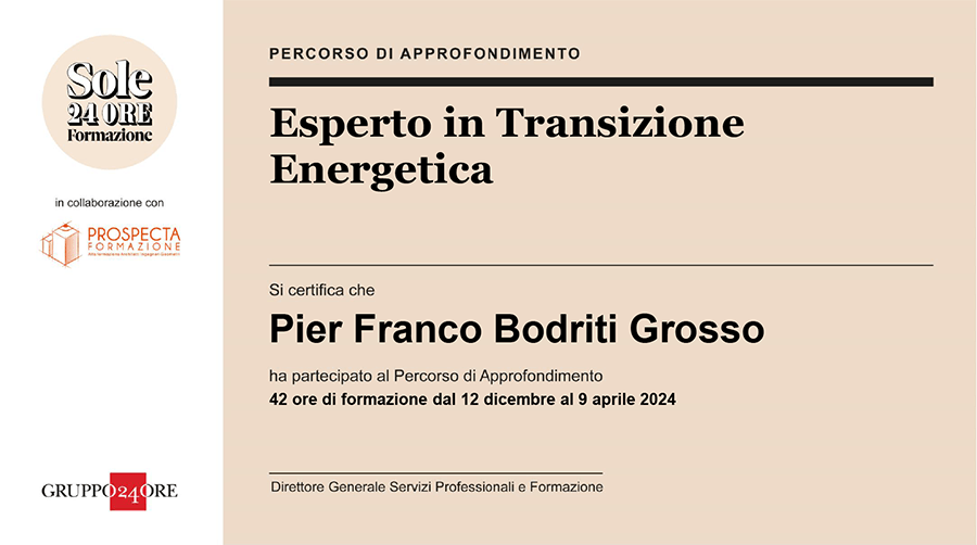 Certificato